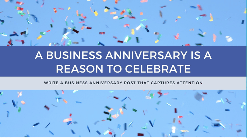 Business anniversary