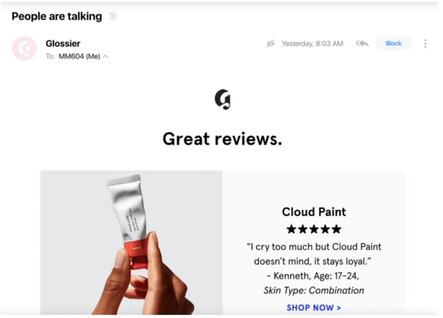 Glossier review