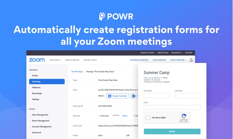 POWR Apps for Zoom