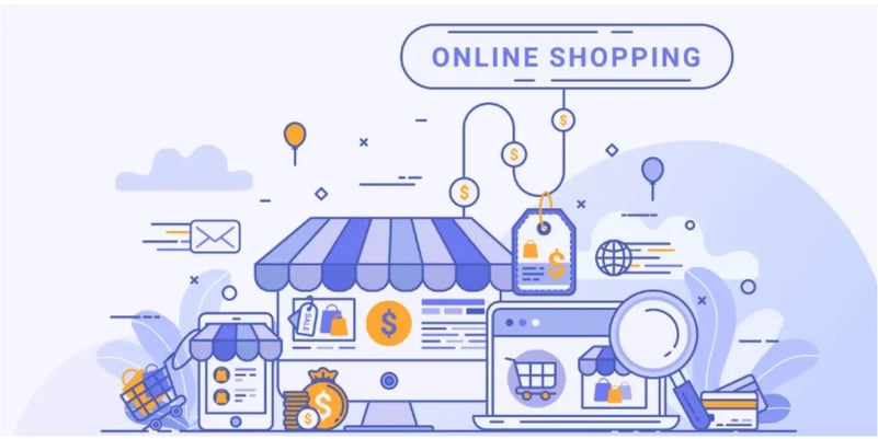 Online Shopping illustration