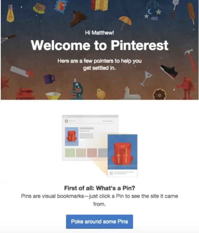 Pinterest registration