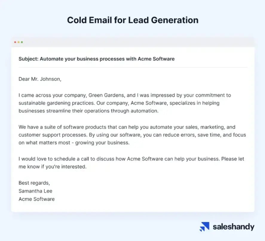 cold-email-for-lead-generation