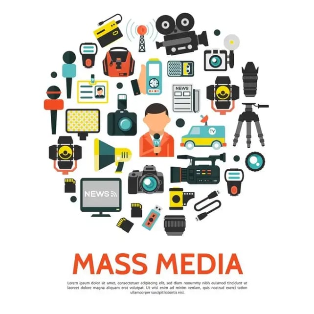flat-mass-media-round-concept