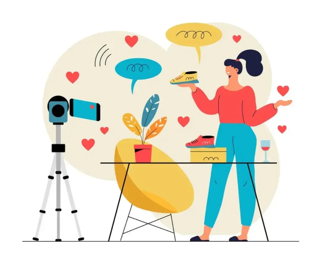 influencer-video-blogging-illustration