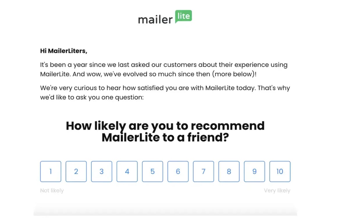 mailerlite-nps-survey