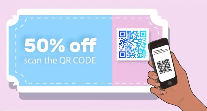 scanning-a-qr-code-for-50%-discount