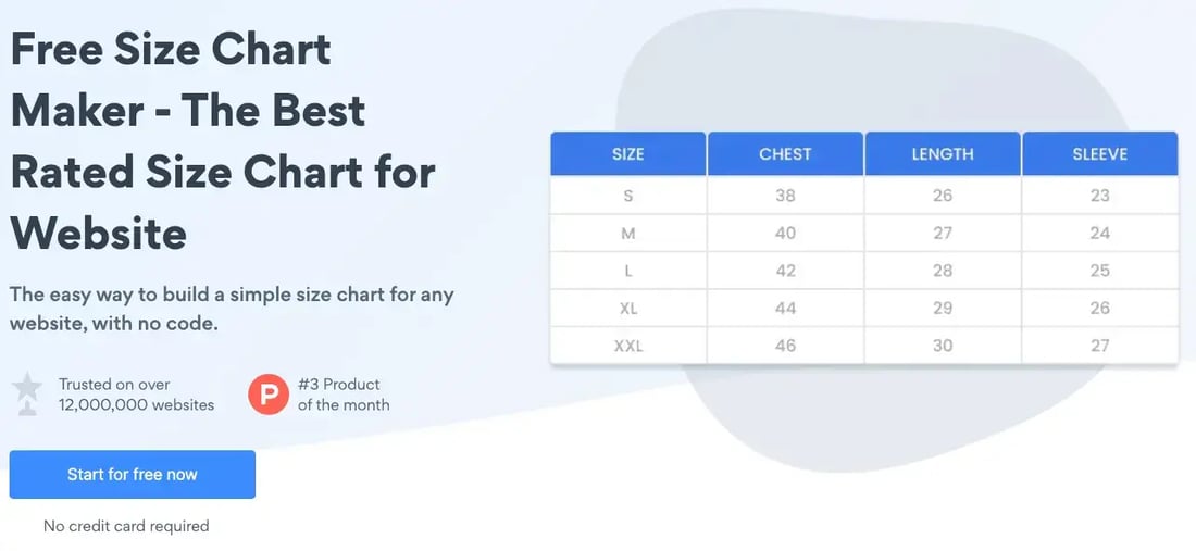 size-chart-app-powr