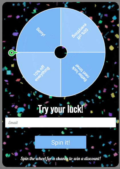 POWR spin to win-1 gif
