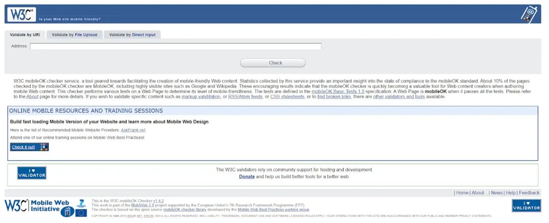 w3c-mobileok-checker